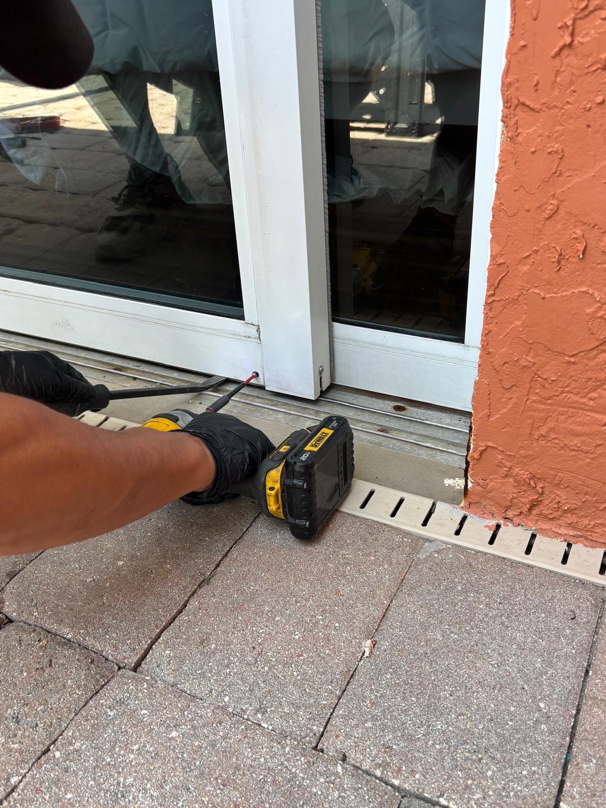 sliding glass door repair stuart service